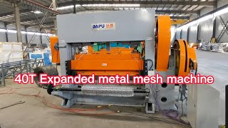 DP25-40 Expanded Metal Mesh Machine|Stretched Metal Mesh Machine|Diamond Expanded Mesh Machine