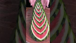 Watermelon 🍉 Carving Design Skill and decorations ideas 💡 in my kitchen Home#short#viral