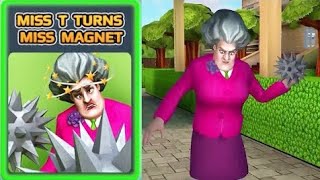 Scary Teacher 3D | Miss T Turn Miss Magnet Walkthrough (iOS Android)