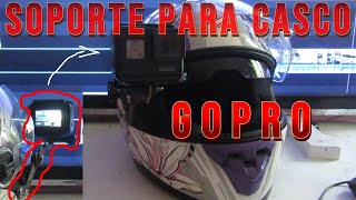 Soporte de GoPro para el casco