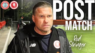 POST-MATCH / Stringer on defeat at Worthing