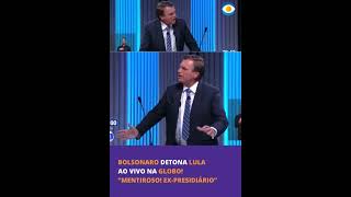 BOLSONARO CHAMA LULA DE MENTIROSO #shorts