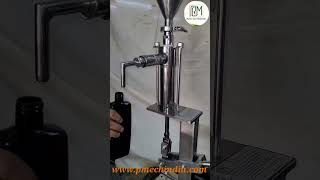 manual or hand operated liquid filling machine for 250 ml