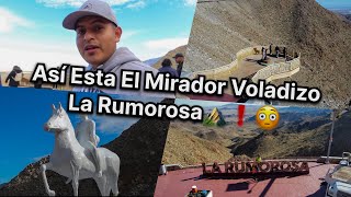 Actualmente Así Está EL MIRADOR VOLADIZO En La Rumorosa⛰️ ¿Lo Han Cuidado?