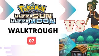 Pokemon Ultra Sun and Moon : Part 7 - Rematch VS Hau [ Iki Town Festival ]