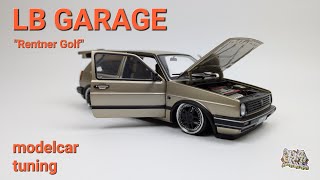 Rentner Golf 2 VR6 | LB GARAGE | Nachbau | replica 1:18 #modelcars #diecast #tuning