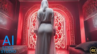 Stunning AI Model Girl Video ｜ Mesmerizing Arabian Beauty from Behind