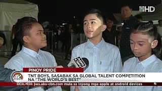 TNT Boys to join "The World's Best" competition (TV Patrol)