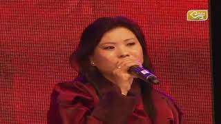 Pema Lhamo at Voice of Bhutan Chum Chang Chang