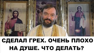 Сделал грех. Очень плохо на душе. Что делать? Священник Валерий Сосковец