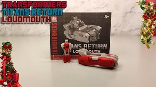 Лаудмауф/Loudmouth, трансформер, обзор фигурки, Titans Return.