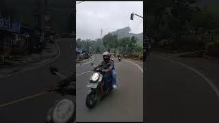 jalur puncak di hari libur aman terkendali