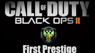 1st Prestige and My Custom Classes in Black Ops 2