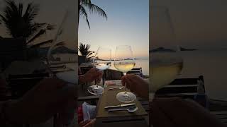 #sunset #seaview #vines #drink #islandvibes #beachvibes #samui #samui2024 #thailand2024