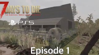 Bear Hunting - 7 Days To Die PS5 - Day 1 & 2