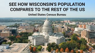 See how Wisconsin's population compares to the rest of the US