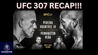 UFC 307 PEREIRA VS ROUNTREE RECAP!!!