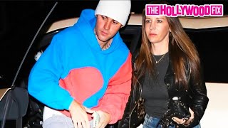 justin Bieber & his mother Pattie mellette tell paparazzi about Jesus while attending church