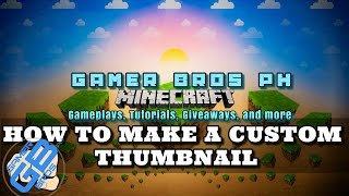 TUTORIAL | How to Make a Custom YouTube Thumbnail | ANDROID