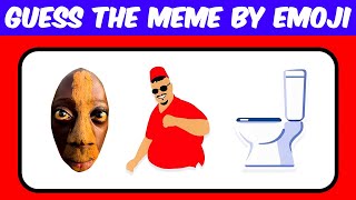 Guess The Meme Song By Emoji? | Gedagedigedagedago, MrBeast, Skibidi Dom Dom Yes Yes, Skibidi Toilet