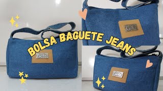 COMO FAZER UMA BOLSA DE OMBRO JEANS NA MÁQUINA SINGER FACILITA PRO