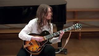 Wes Montgomery - D-natural blues (Emily Remler (Bb-blues)) guitar cover