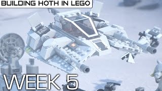 Building Hoth in LEGO - Week 5: Adding Details (Zero Budget Building)