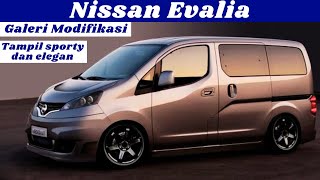 Modifikasi Nissan Evalia Tampil sporty dan elegan @Raffasyatomotif