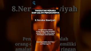 INILAH TINGKATAN NERAKA DAN CALON PENGHUNINYA #kisahislami #shorts #youtubefund #kisahnabi