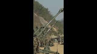 M777 Howitzer Firing