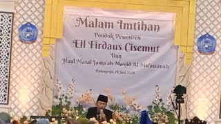 PUNCAK MALAM IMTIHAN PONDOK PESANTREN ELL FIRDAUS CISEMUT