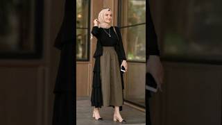 Beautiful Muslim Girls Modern Dress With Hijab Style 2024 Hijab Outfits Ideas Muslim Girls