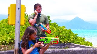 Nerf War: Zombie Battle 2