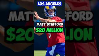 Highest paid NFL players | NFC west Edition #shorts