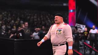 WWE 2K15 PS3 DLC Entrance Col Mustafa with General Adnan