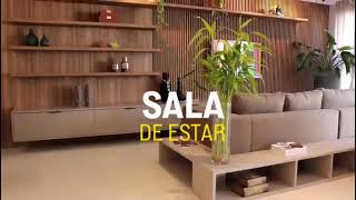 Sala de Estar Planejada | Casa Brasileira João Pessoa