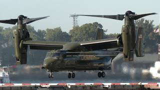 President Biden departs aboard new military helicopter after 9/11 commemoration in New York