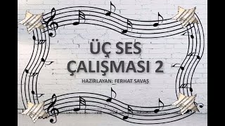 ÜÇ SES ÇALIŞMASI 2 | KONSERVATUVAR YETENEK SINAVINA HAZIRLIK