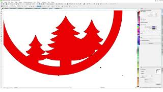 Исправляем новогоднюю игрушку. Как правильно рисовать макет для лазерной резки в Corel Draw