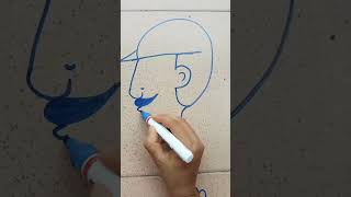 How to draw army drawing easy with Letter 75 #shorts #art #aftajartandcraft #shortvideo