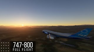 747 UPDATED FULL FLIGHT + AUTOLAND | MSFS | 4K | Innsbruck