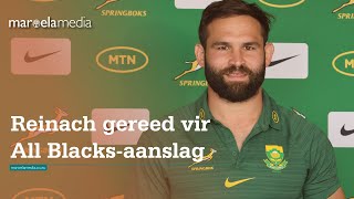 Reinach gereed vir All Blacks-aanslag