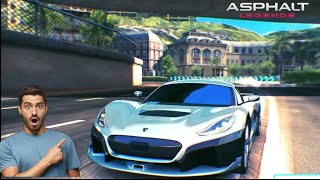 Asphalt 8 gameplay op car name rimac nevera or open world tab