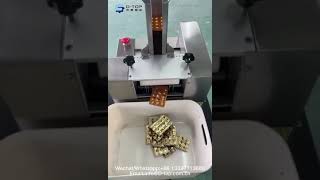 Deblister packing machine for tablets/capsules/pills