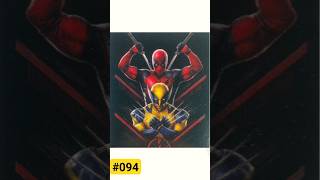 #094 🔥Deadpool and Wolverine teaser is 😀 #100dayschallenge #2024  #deadpool