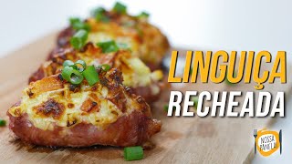 LINGUIÇA RECHEADA NA AIRFRYER - Receita Fácil