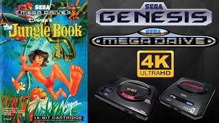 The Jungle Book | GENESIS/MEGA DRIVE | 4K60ᶠᵖˢ UHD🔴| Longplay Walkthrough Full Movie Game