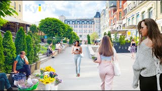 Kyiv Ukraine 🇺🇦 4K Walking Tour Kiev Україна City Center