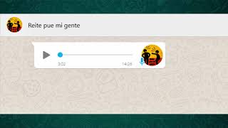 Audios de WhatsApp enviados por la gente #13