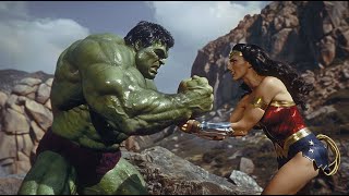 The Hulk VS Wonder Woman - 1950's Super Panavision 70